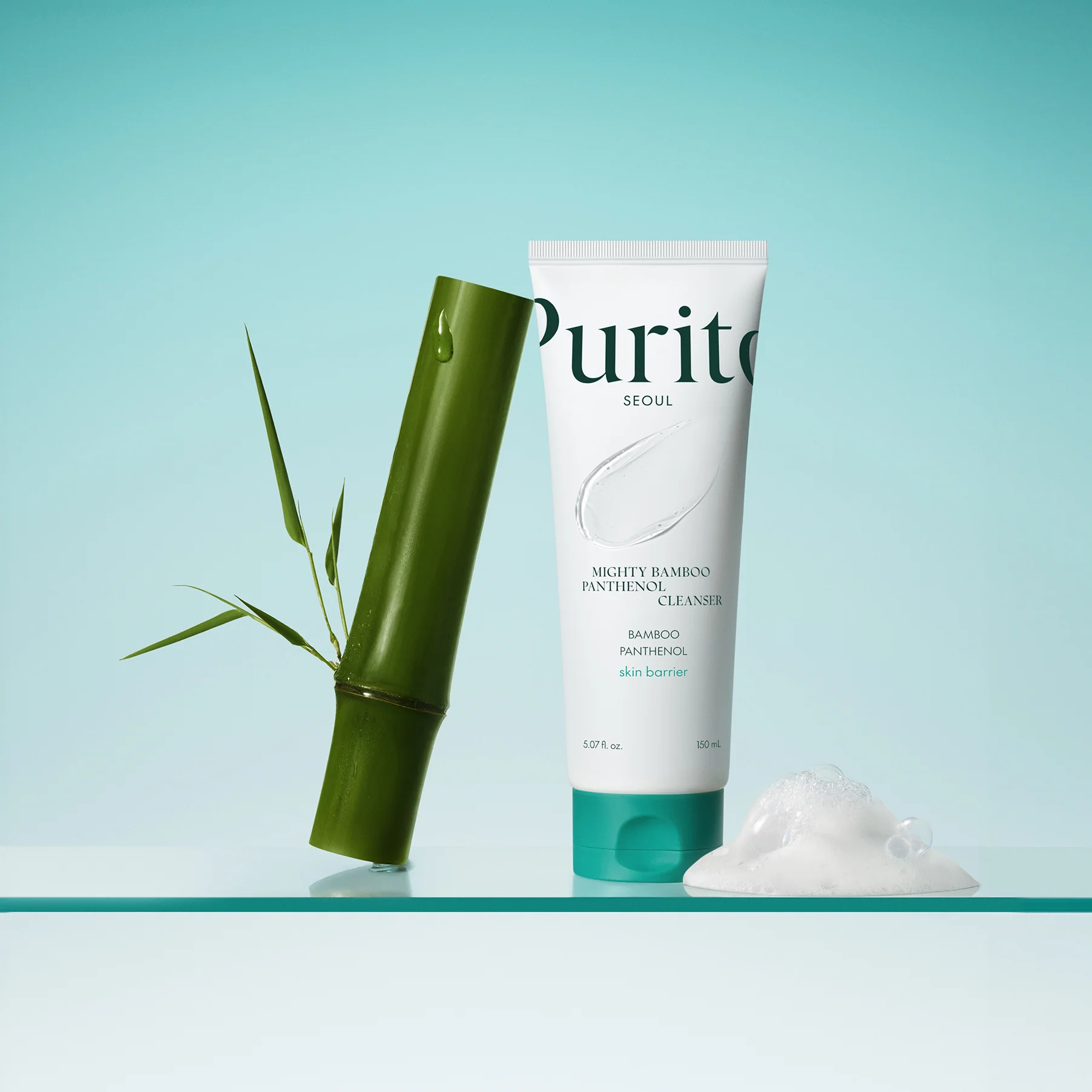 Purito Seoul Mighty Bamboo Panthenol Cleanser - Image 2