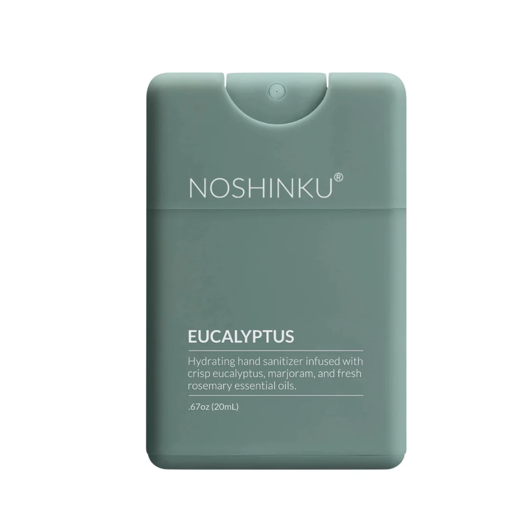 Noshinku Refillable Eucalyptus Moisturizing Pocket Hand Sanitizer