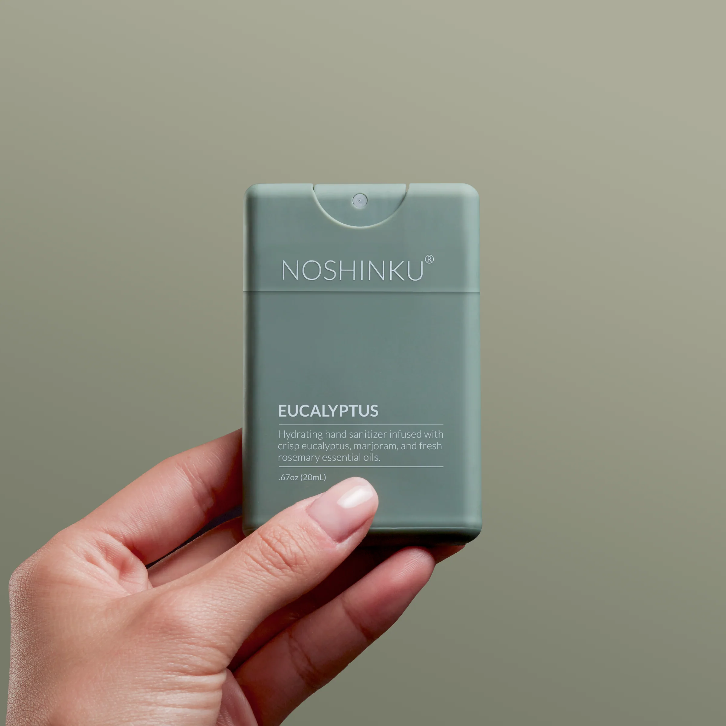 Noshinku Refillable Eucalyptus Moisturizing Pocket Hand Sanitizer - Image 2