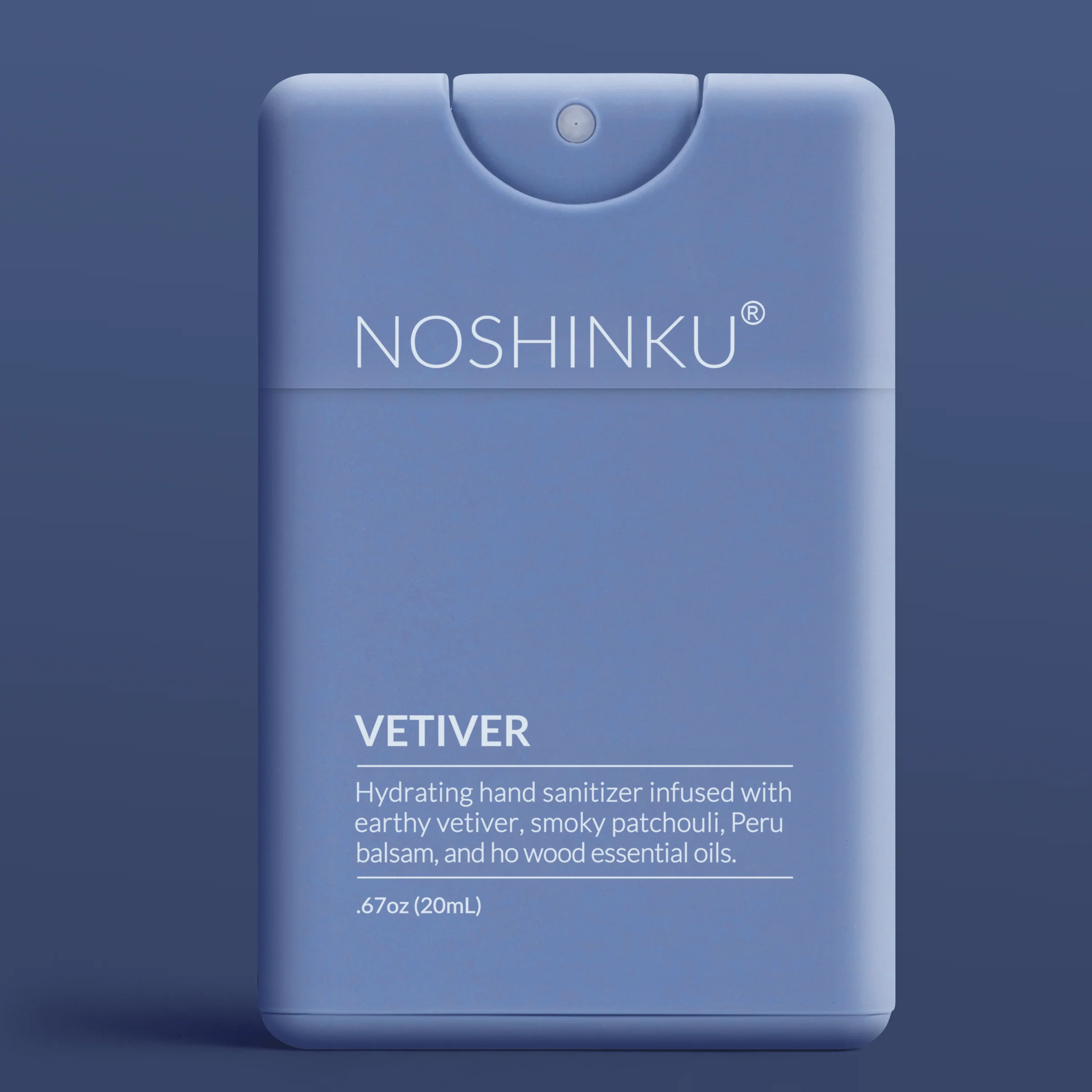 Noshinku Refillable Vetiver Patchouli Hydrating Pocket Hand Sanitizer - Image 2
