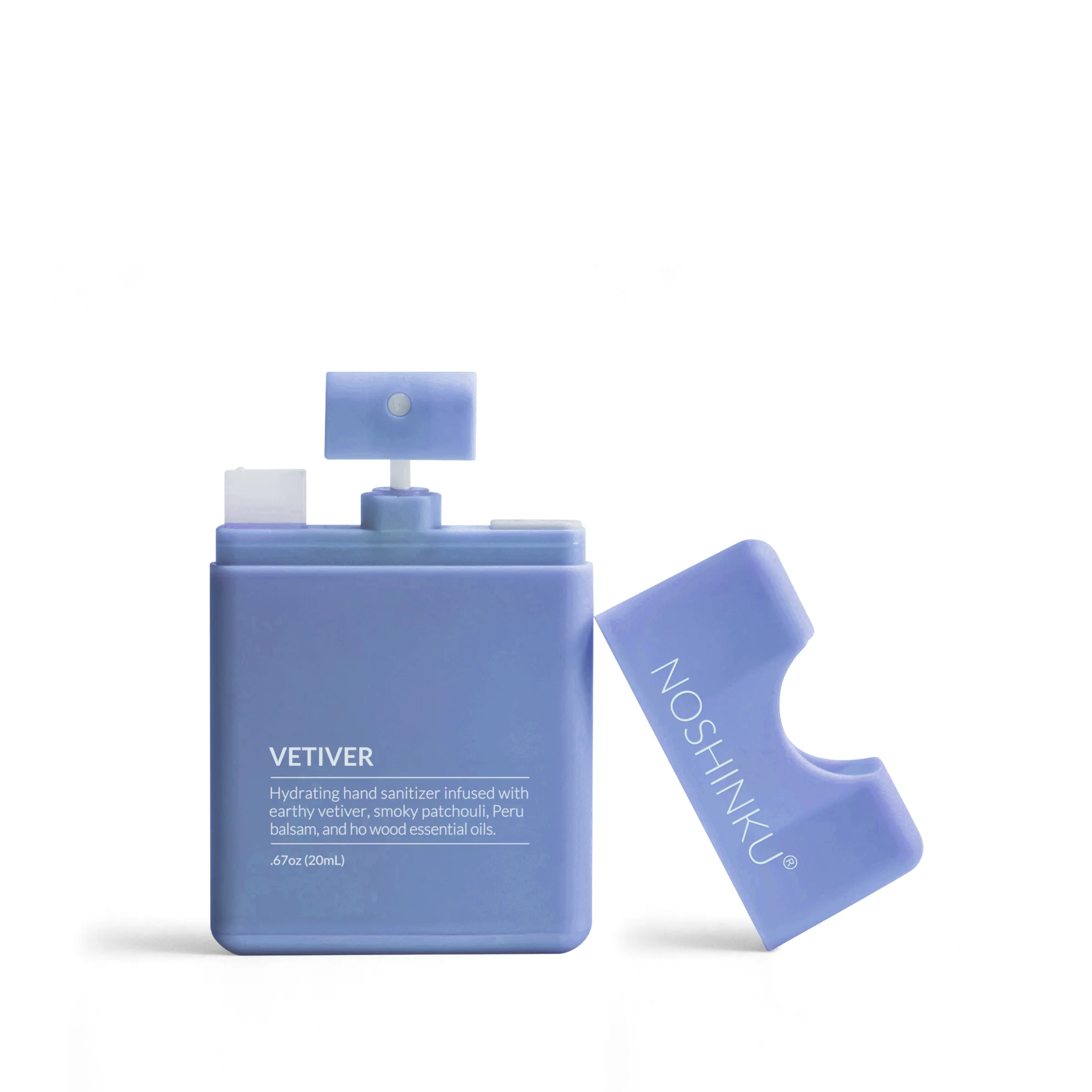 Noshinku Refillable Vetiver Patchouli Hydrating Pocket Hand Sanitizer - Image 5
