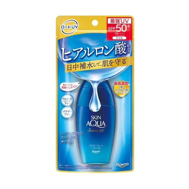 Rohto Skin Aqua Hyaluronic UV Serum SPF50+ / PA++++ - Image 4