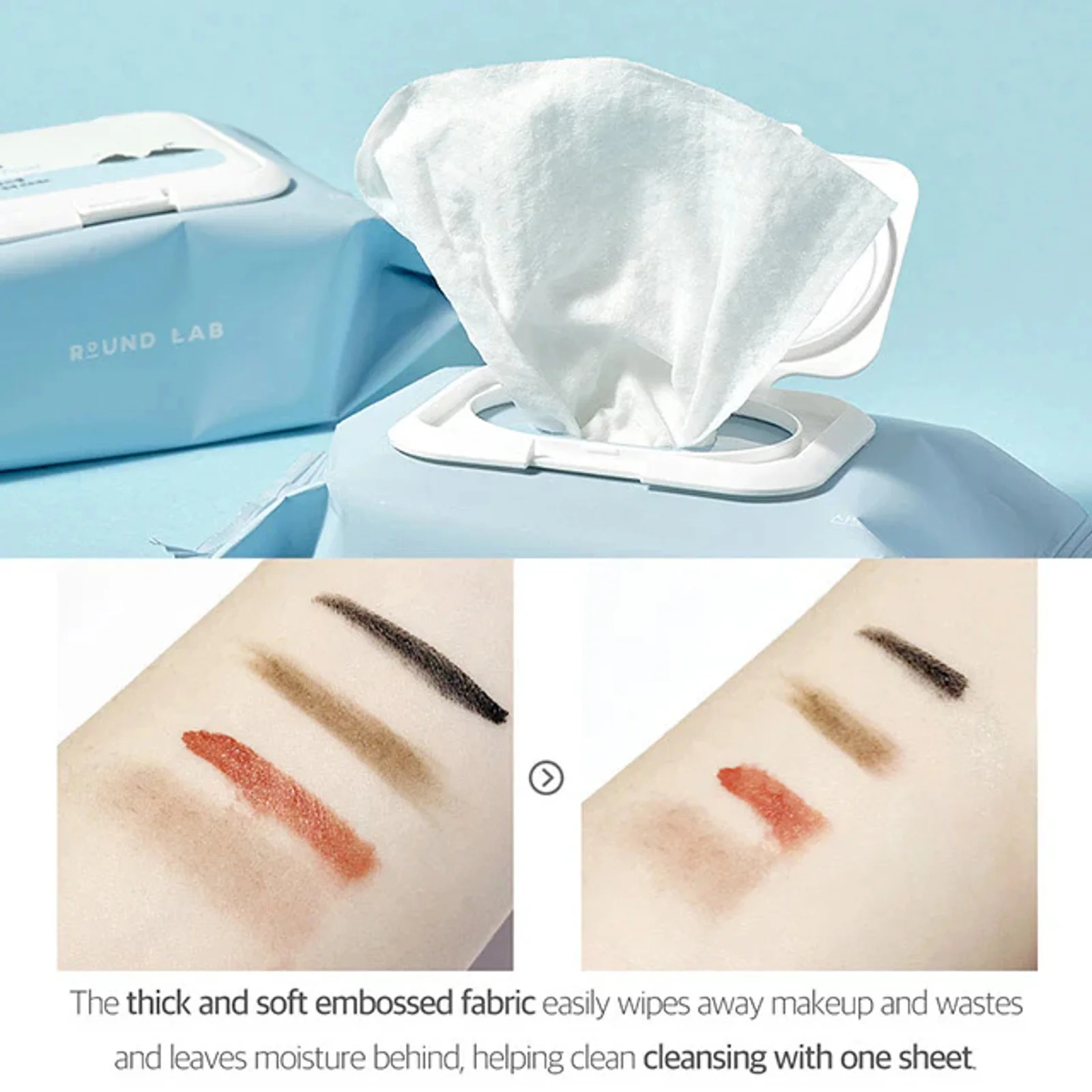 Round Lab 1025 Dokdo Cleansing Tissue - Image 3
