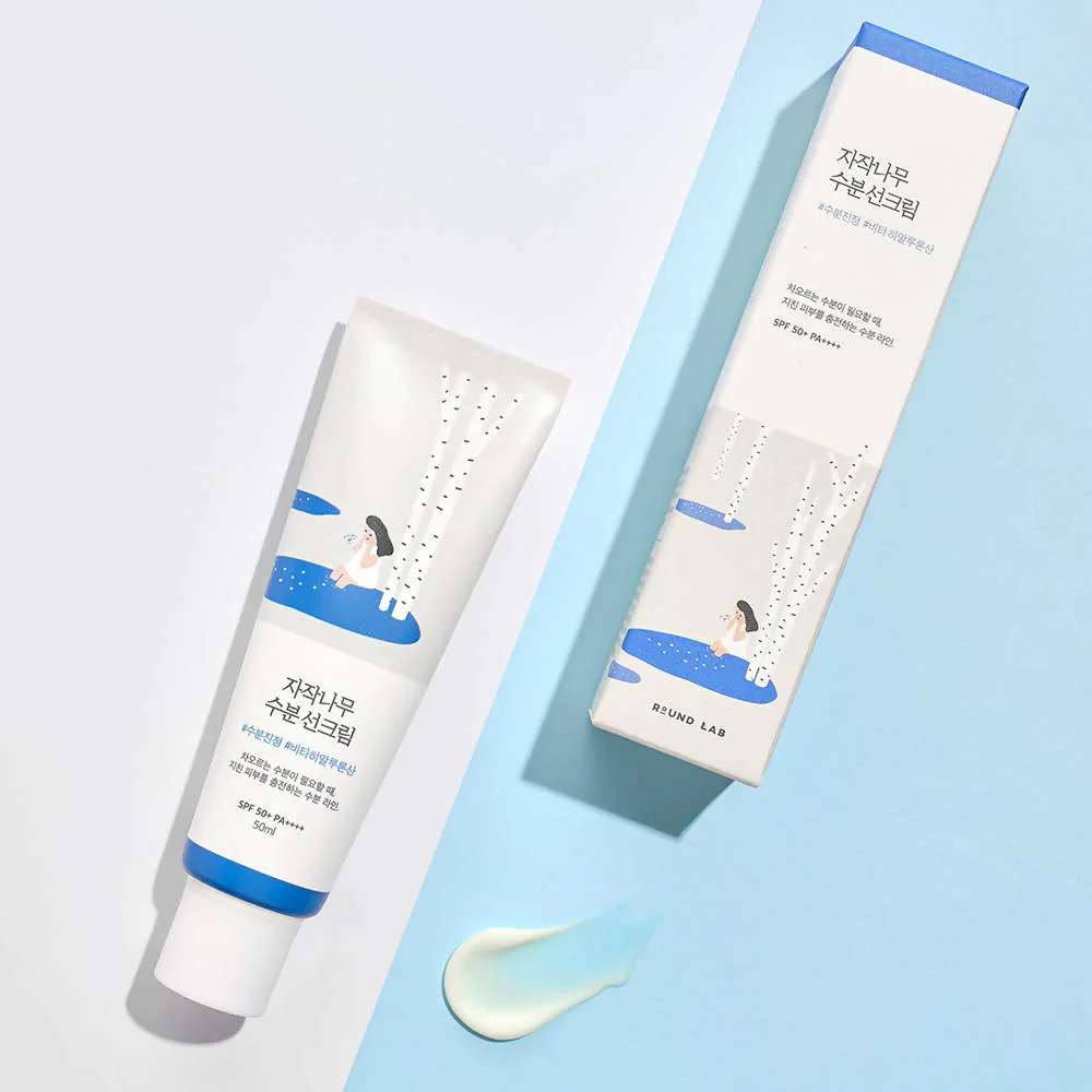 Round Lab Birch Juice Moisturizing Sun Cream - Image 3