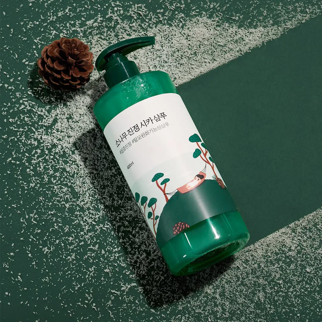 Round Lab Pine Calming Cica Shampoo - Image 2