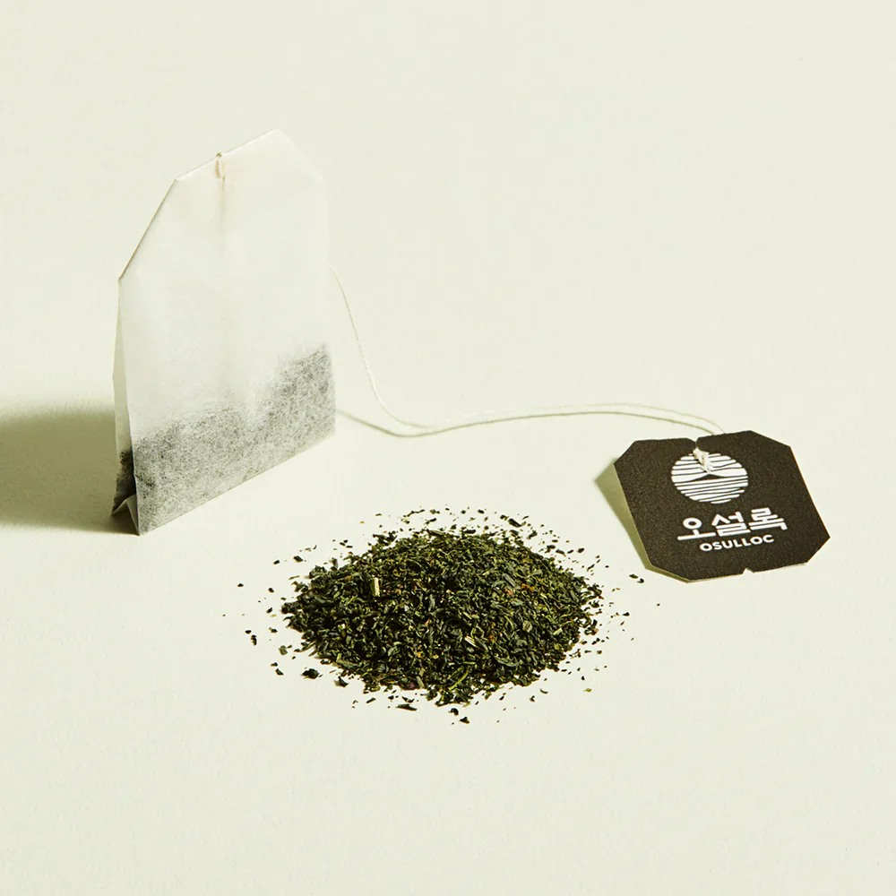 Osulloc Organic Jeju Pure Green Tea Bag - Image 3