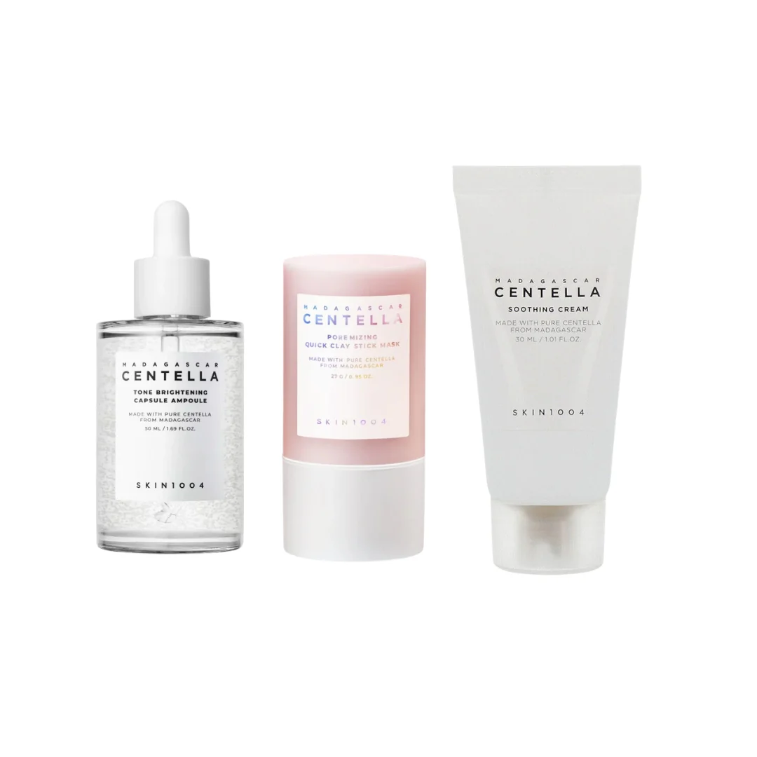 SKIN1004 Madagascar Centella Radiance Booster Trio