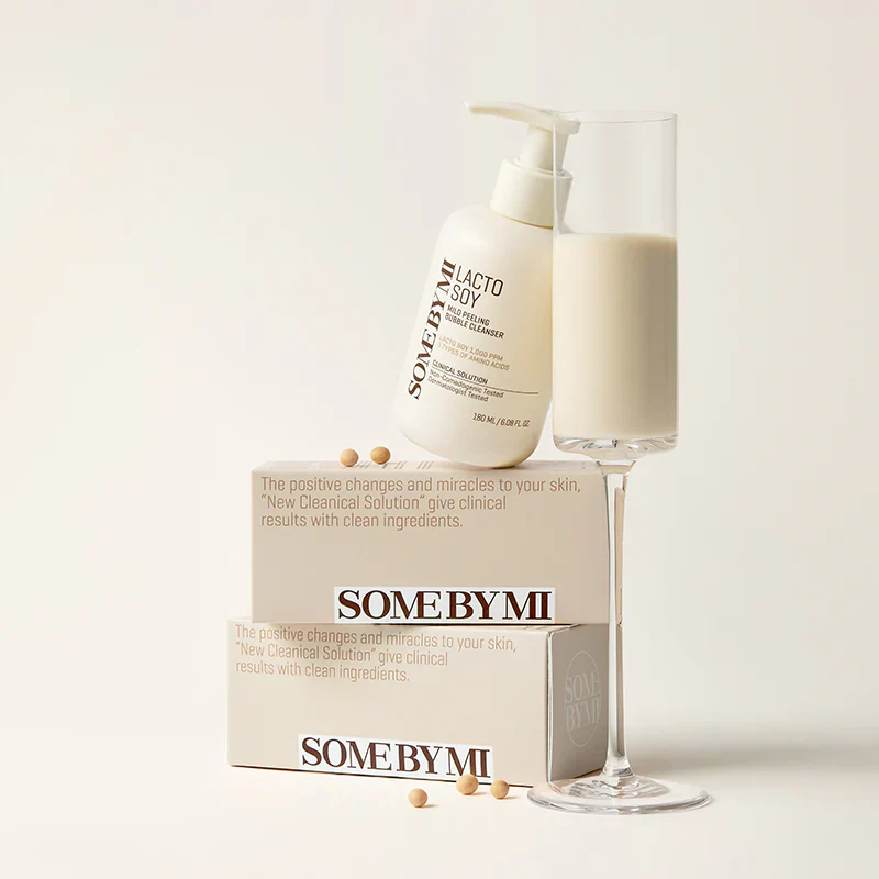 Some By Mi Lacto Soy Mild Bubble Peeling Cleanser - Image 4