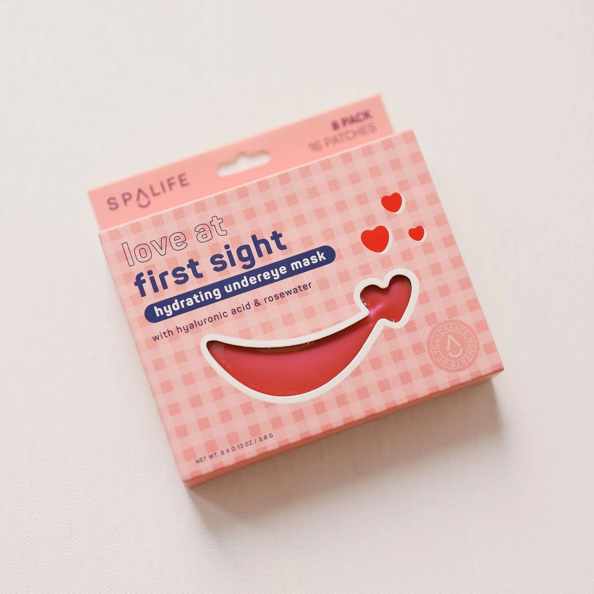 SpaLife Valentines' Day Love At First Sight Hydrating Undereye Masks - Image 2