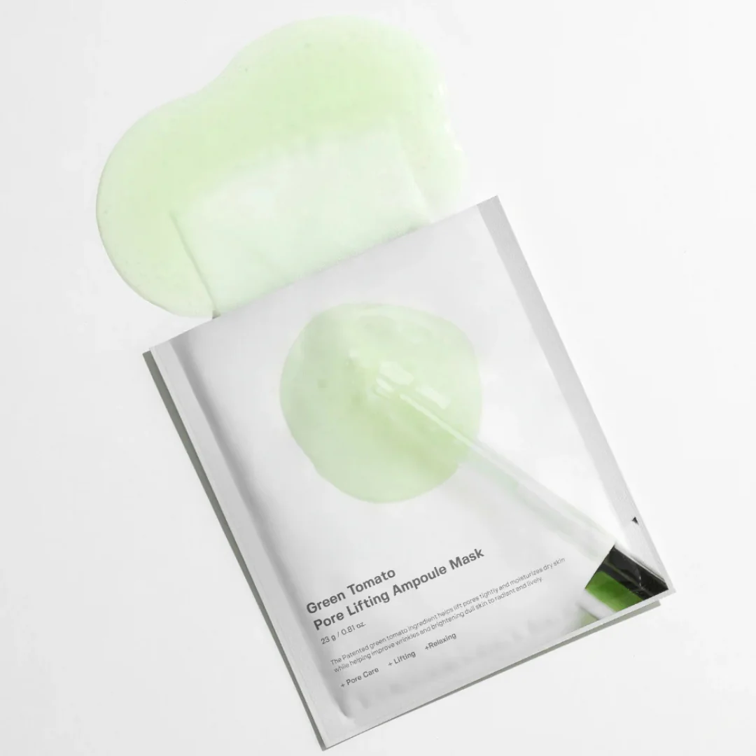 Sungboon Editor Green Tomato Pore Lifting Ampoule Mask - Image 3