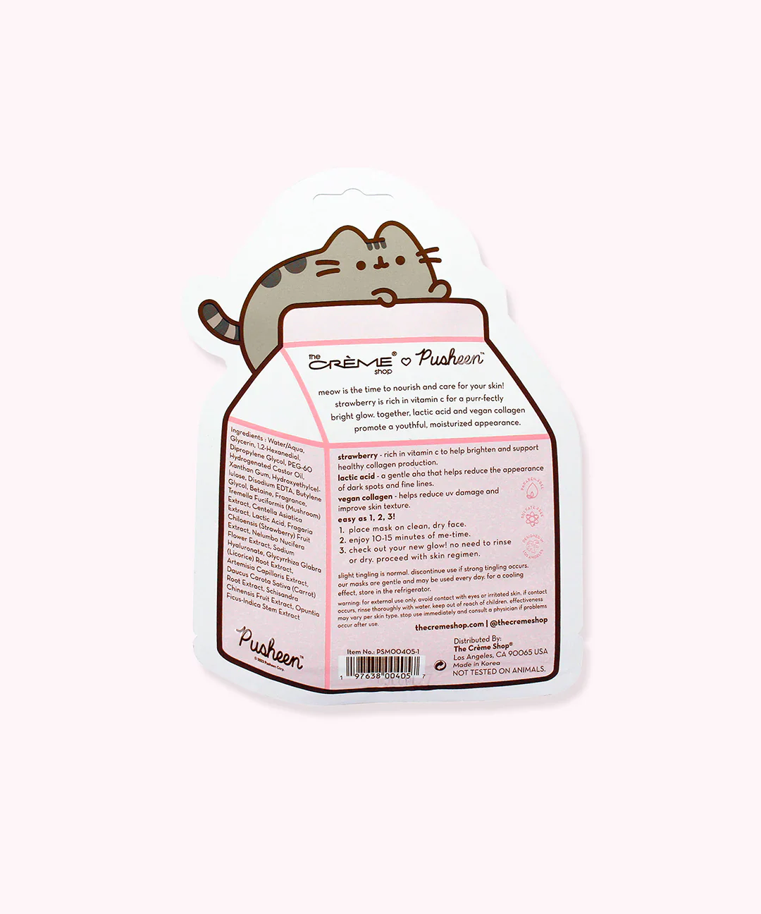 The Crème Shop x Pusheen Purr-fect Skin! Printed Essence Sheet Mask - Image 3