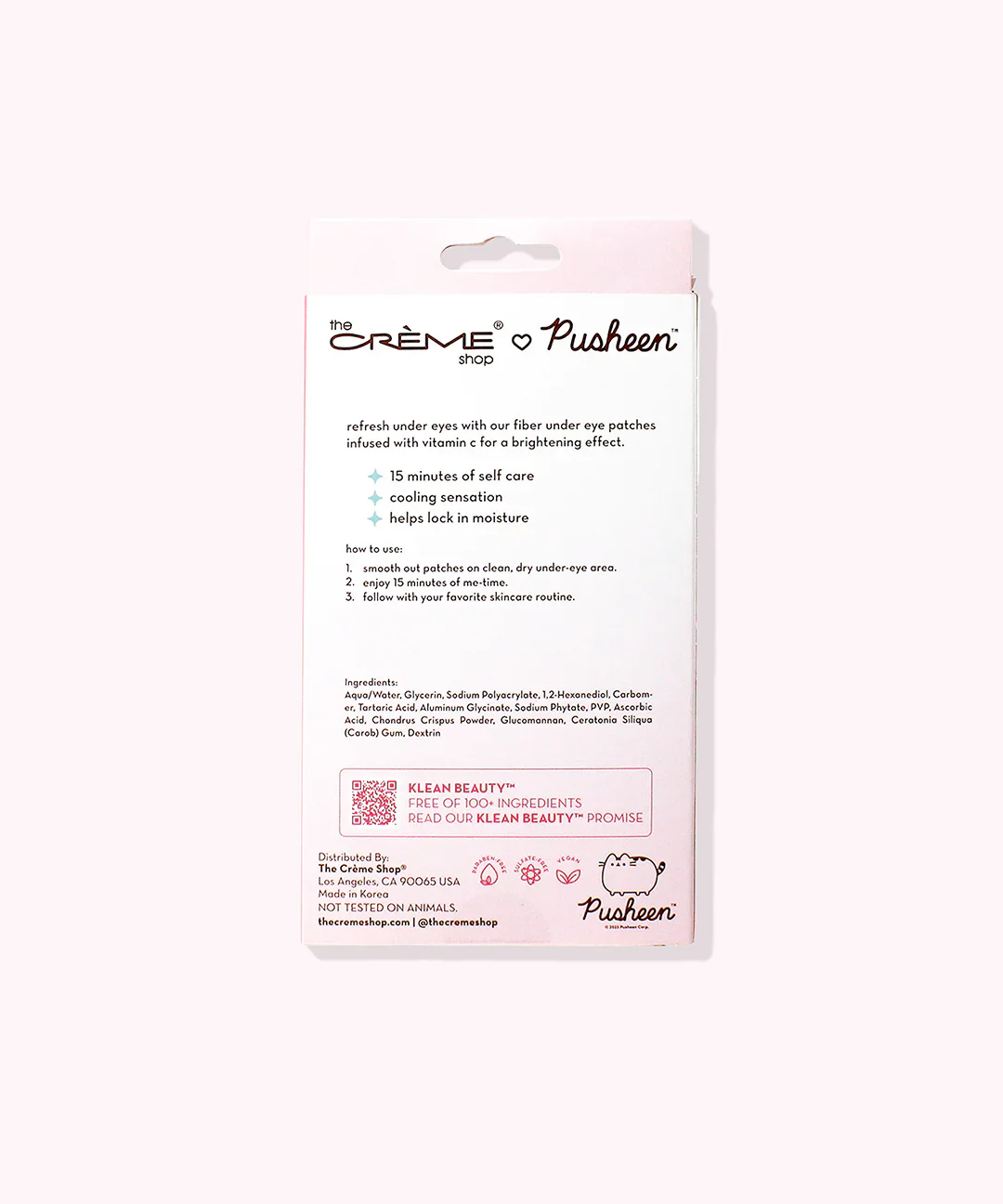 The Crème Shop x Pusheen Under Eye Patches - Image 3