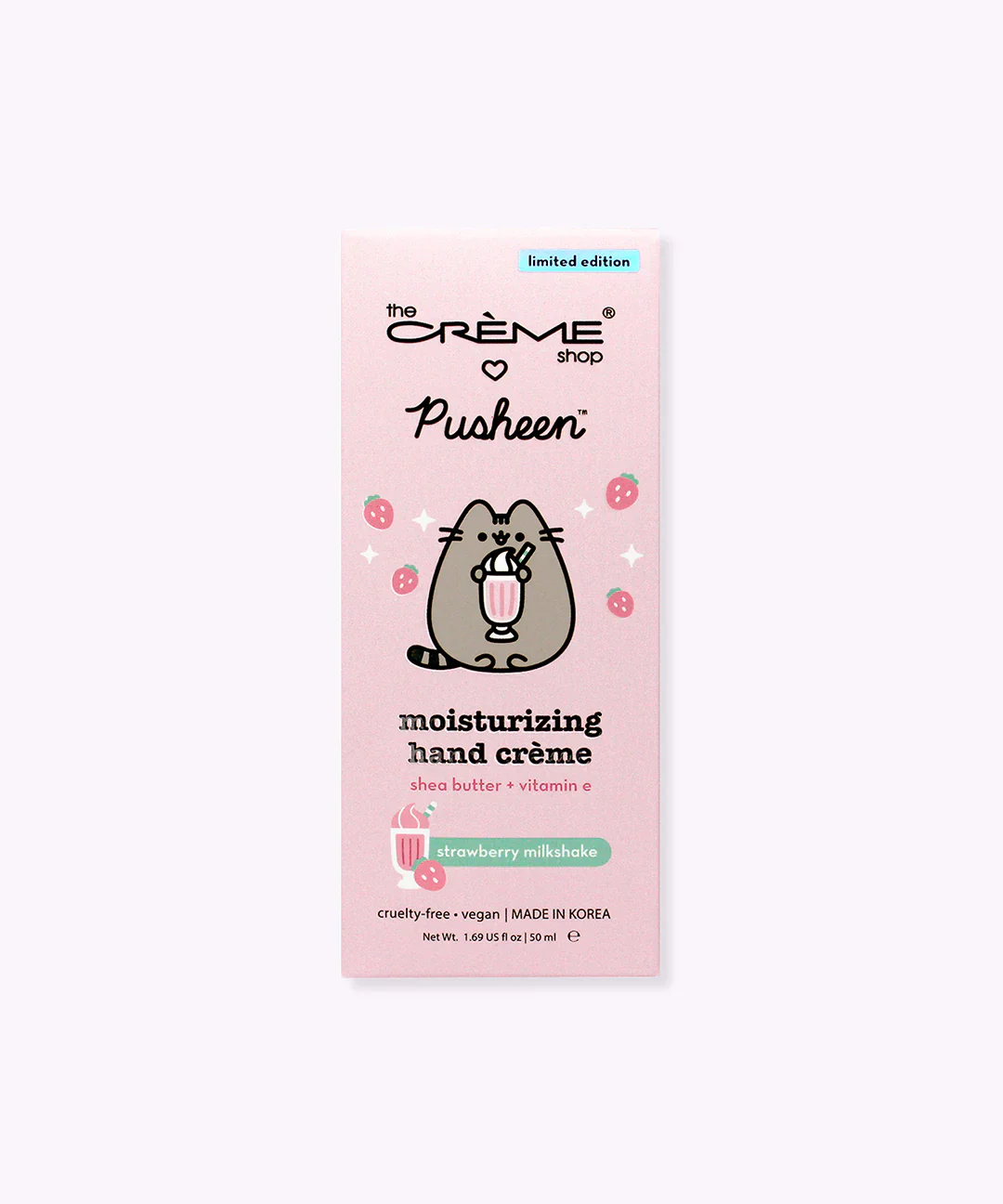 The Crème Shop x Pusheen Strawberry Milkshake Hand Crème - Image 2