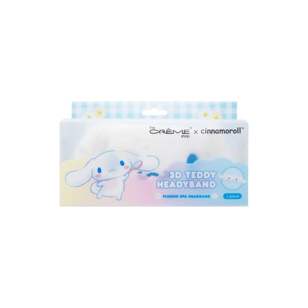 The Creme Shop SANRIO Cinnamoroll 3D Teddy Headyband - Image 3