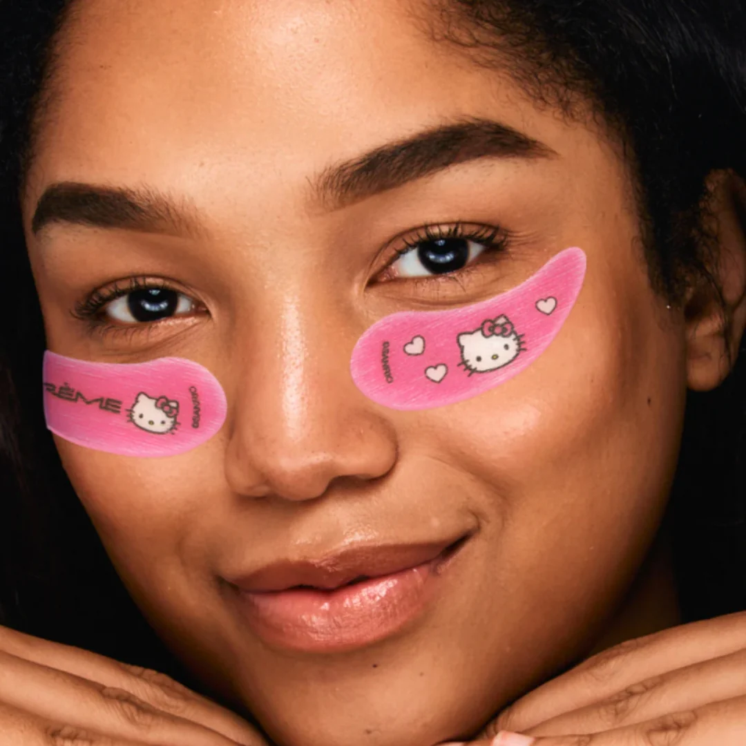 The Creme Shop x Hello Kitty Twinkle Depuffing Hydrogel Under Eye Patches - Image 3