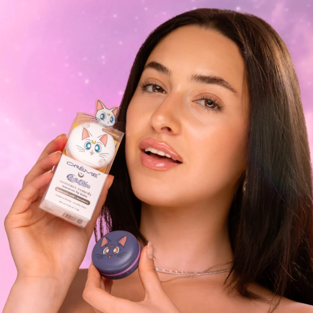 The Crème Shop Sailor Moon Luna Macaron Lip Balm Mix Berry - Image 2