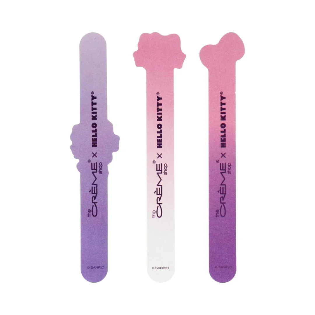 The Crème Shop X Hello Kitty Purple Smooth Perfection Nail Files - Image 2