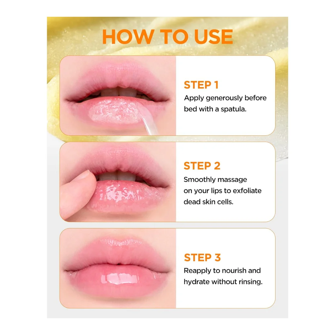 Tocobo Lemon Sugar Scrub Lip Mask - Image 5