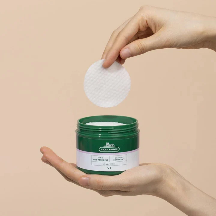 VT Cosmetics Cica Mild Toner Pad - Image 2