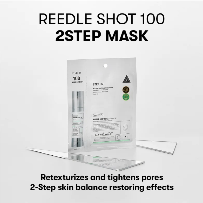 VT Cosmetics Mild Reedle Shot 100 2Step Mask - Image 2