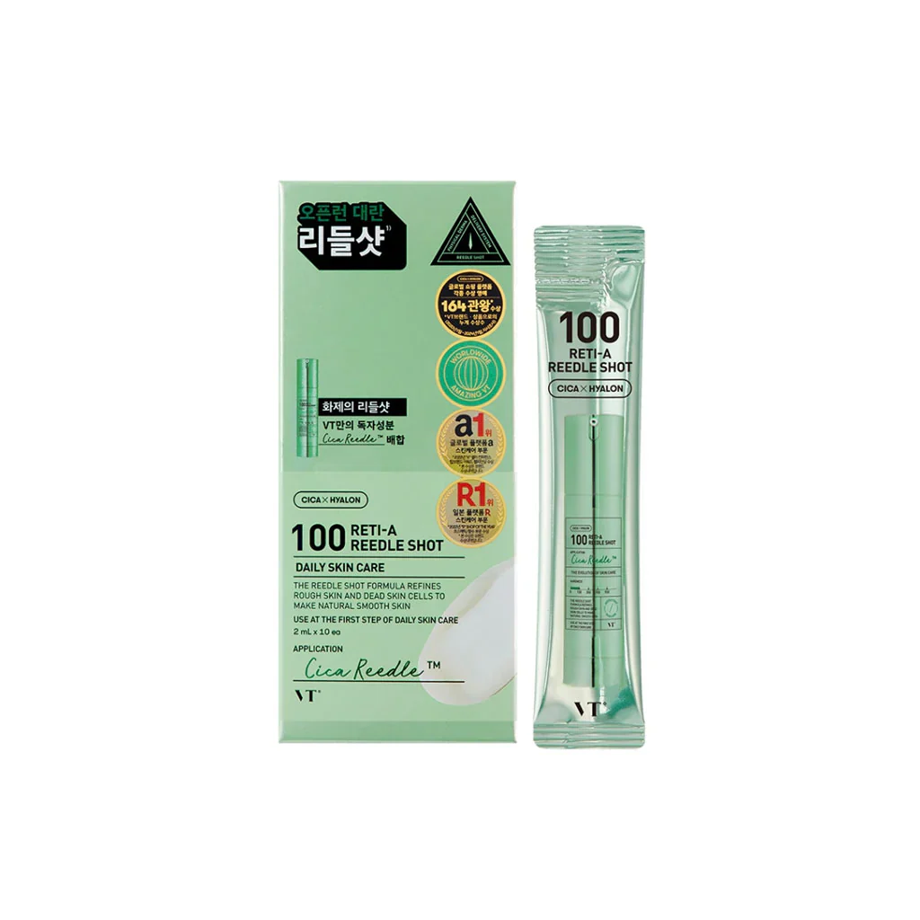 VT Cosmetics Reti-A Reedle Shot 100 Stick Pouch