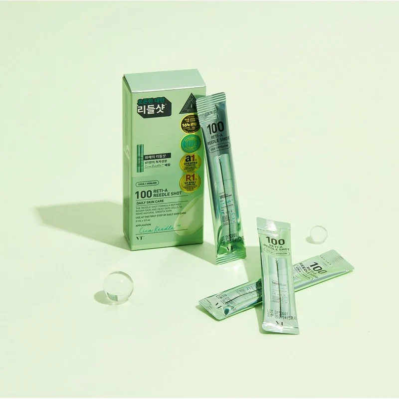 VT Cosmetics Reti-A Reedle Shot 100 Stick Pouch - Image 2